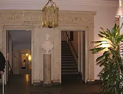 l'entrée principale, janvier 2011.