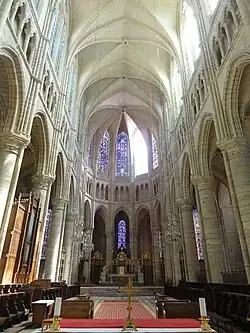 Vue générale du chœur.