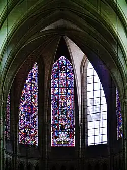 Verrières du rond-point de la cathédrale Saint-Gervais-Saint-Protais de Soissons