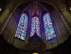 Verrières de la chapelle de la Vierge