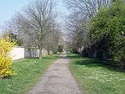 L'emprise du Refoulons à Soisy-sous-Montmorency.