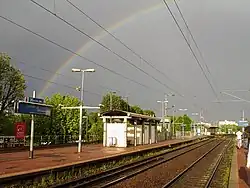 Vue vers Paris-Nord.