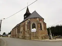 Église Saint-Aubin.