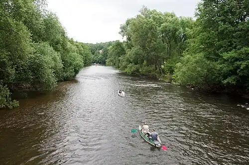 L'Ohře à Těšovice.