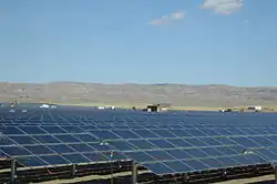 Panneaux solaires à Topaz Solar 7.