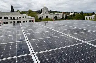 Panneaux photovoltaïques.