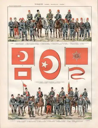 Image illustrative de l’article Armée ottomane de 1826 à 1922