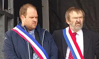 Julien Quennesson en compagnie de Jean-Jacques Candelier.