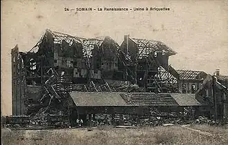 Somain lavoir détruit 4