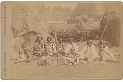 Des Somalis exposés au Crystal Palace en 1895.