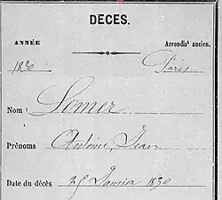 Somer Antoine décès