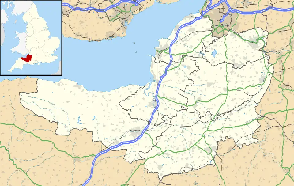 Voir sur la carte administrative du Somerset