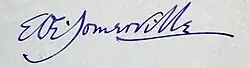 signature d'Edith Somerville