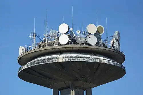 Sommet de la tour Reyers