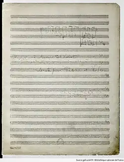 Image illustrative de l’article Sonate pour violon et piano no 1 de Fauré