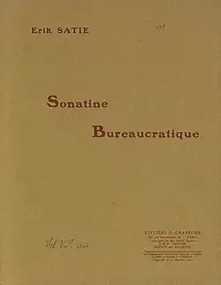 Image illustrative de l’article Sonatine bureaucratique