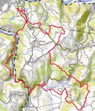 Carte topographique.