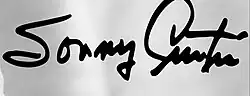 signature de Sonny Curtis