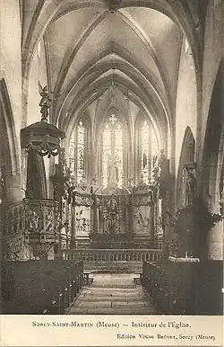 intérieur de l'église