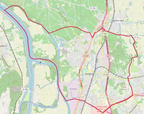 Carte OpenStreetMap.