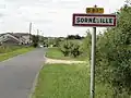 Entrée de Sornéville.