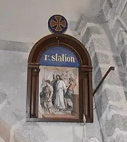 Chemin de croix 1ère station.