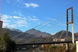 Le pont moderne de Soto de Ribera.