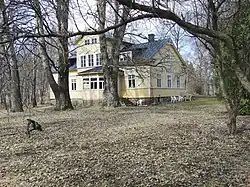 Ancien bâtiment principal du manoir.