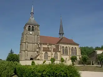 L'église de Soulaines.