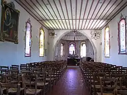 Intérieur de la chapelle.