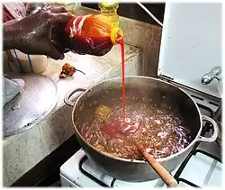 Dans la soupe kandia (Sénégal).