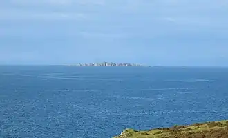 South Ascrib et le loch Snizort depuis Skye.