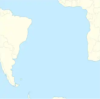 (Voir situation sur carte : océan Atlantique (Sud))
