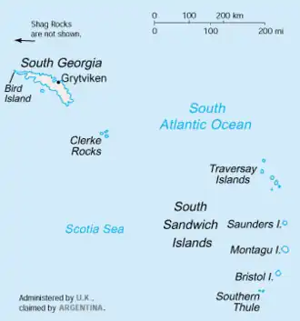 Géorgie du Sud-et-les îles Sandwich du Sud