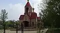 Vue de l'église orthodoxe de la partie Sud de la ville.