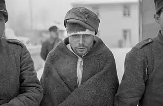 Prisonnier soviétique, vers Rovaniemi, par des températures de −40&nbsp;°C. Janvier 1940.