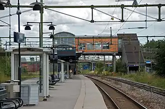 Gare de Spånga.