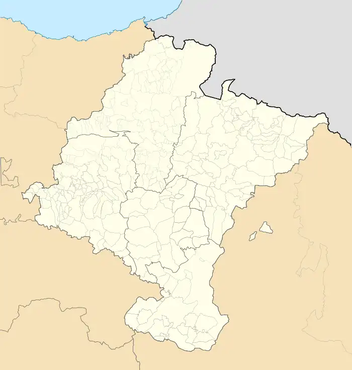 Voir sur la carte administrative de Navarre