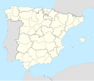 voir sur la carte d’Espagne
