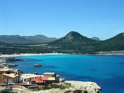 Plage à Cala Agulla.