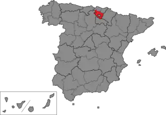 Carte de la circonscription.