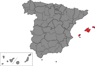 Carte de la circonscription.