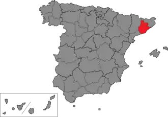 Carte de la circonscription.