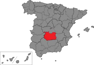 Carte de la circonscription.