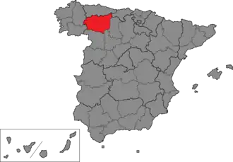 Carte de la circonscription.