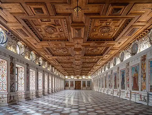 Salon espagnol du château d'Ambras.