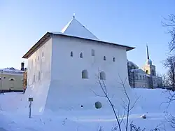 Tour Spasskaïa, seule tour subsistante du kremlin médiéval.