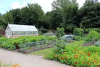 Potager du manoir de Speke Hall&nbsp;(en) (Angleterre).