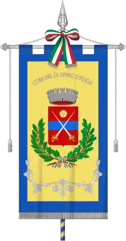 Drapeau de Spino d'Adda