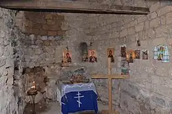 L'intérieur de l'église.